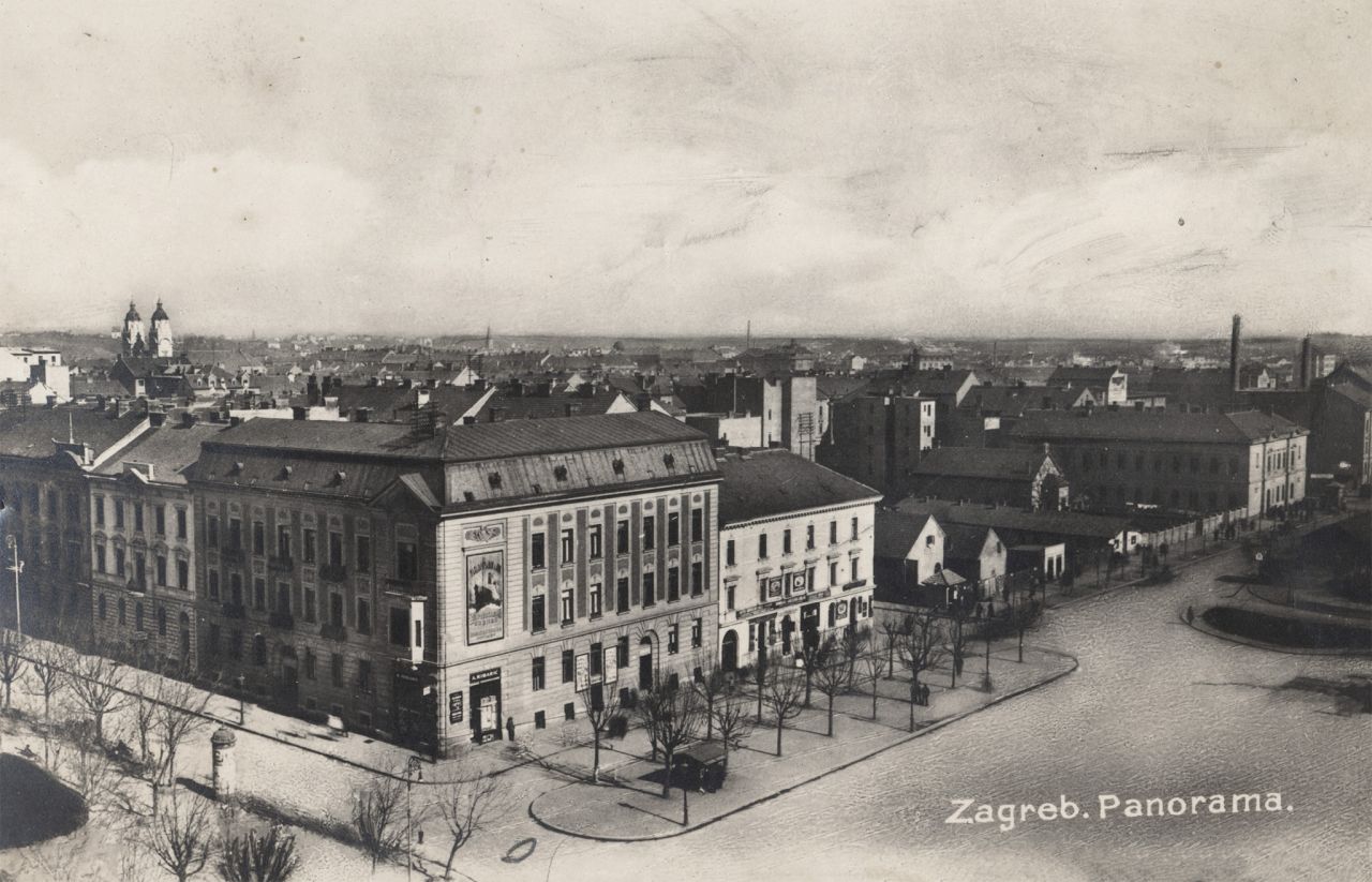 Baroševa ulica (današnja Branimirova) oko 1927. godine